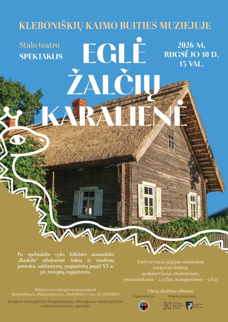 Spektaklis vaikams „Eglė žalčių karalienė“