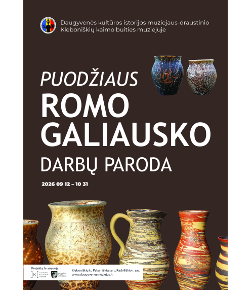 Puodžiaus Romo Galiausko paroda