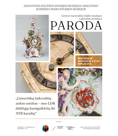 Paroda „Lietuviškų laikrodžių aukso amžius – nuo LDK didžiųjų kunigaikščių iki ATR karalių“