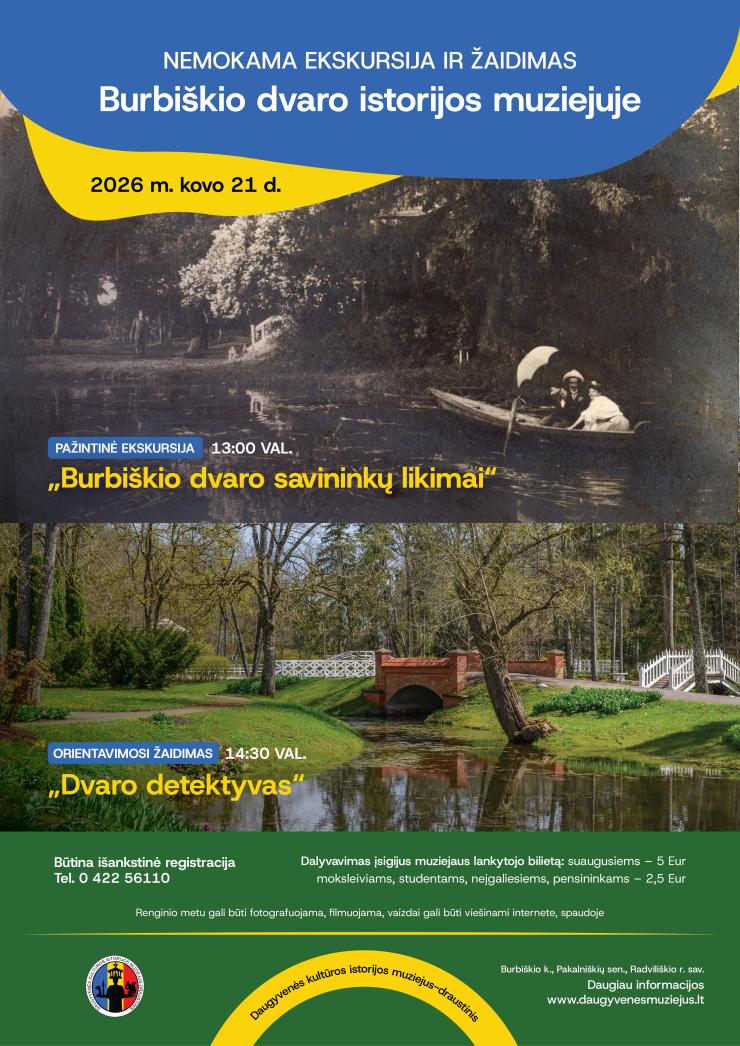 Pažintinė ekskursija ir orientavimosi žaidimas 