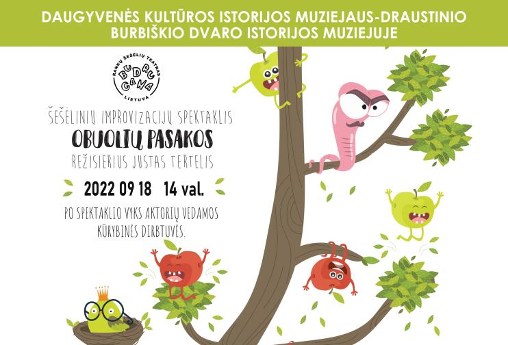 BURBIŠKIO DVARE VIEŠĖS UNIKALUS RANKŲ ŠEŠĖLIŲ TEATRAS