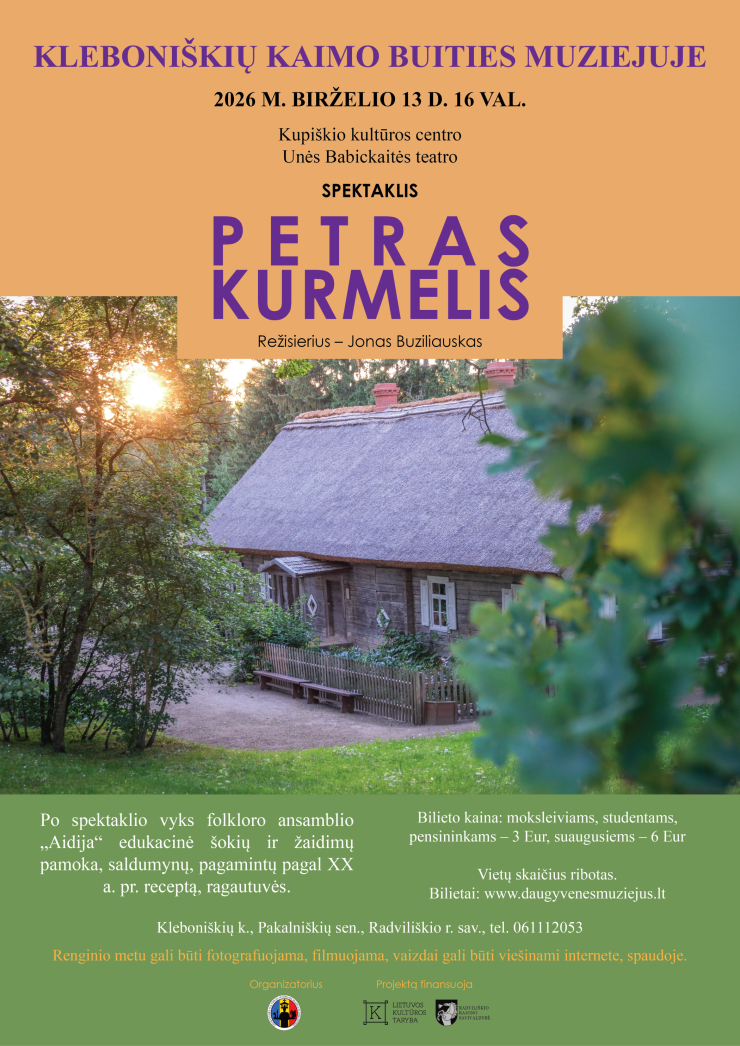Spektaklis „Petras Kurmelis“