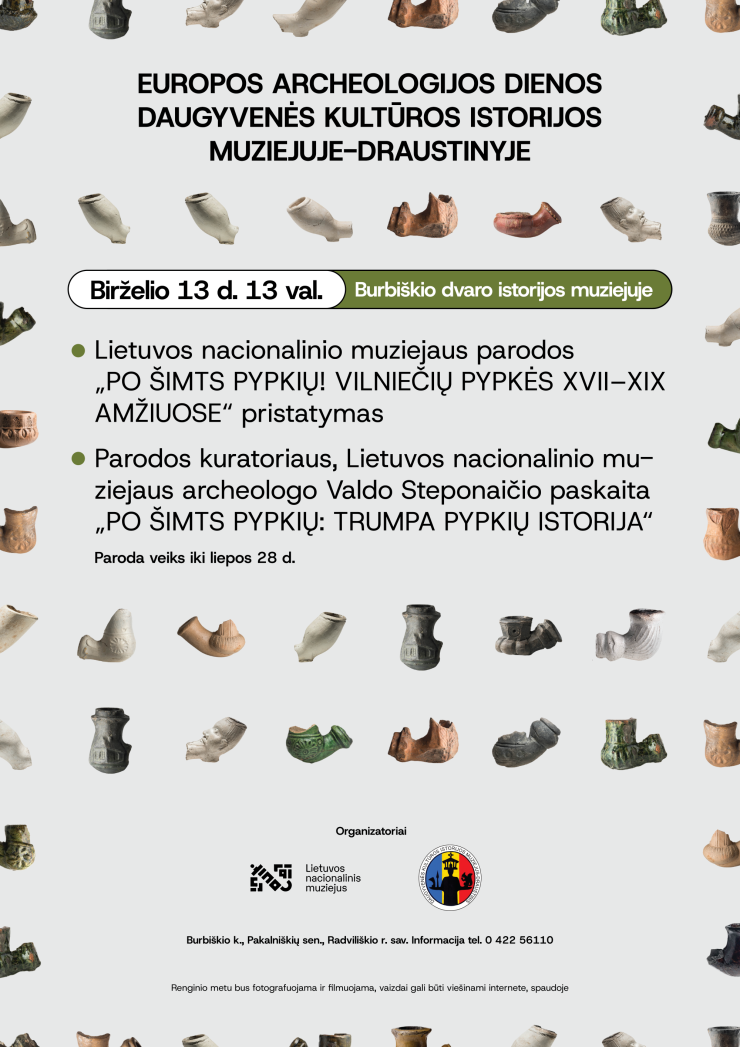Paskaita „Po šimts pypkių: trumpa pypkių istorija“ ir parodos pristatymas