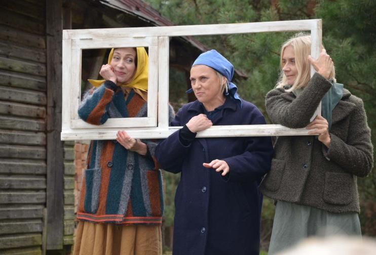 KLEBONIŠKIŲ KAIMO BUITIES MUZIEJUJE – TEATRO „LABAS“ TEATRINIS PASIVAIKŠČIOJIMAS „NEDINGĘS“