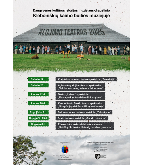 Renginių ciklas „Šeštadienių popietės klojimo teatre“