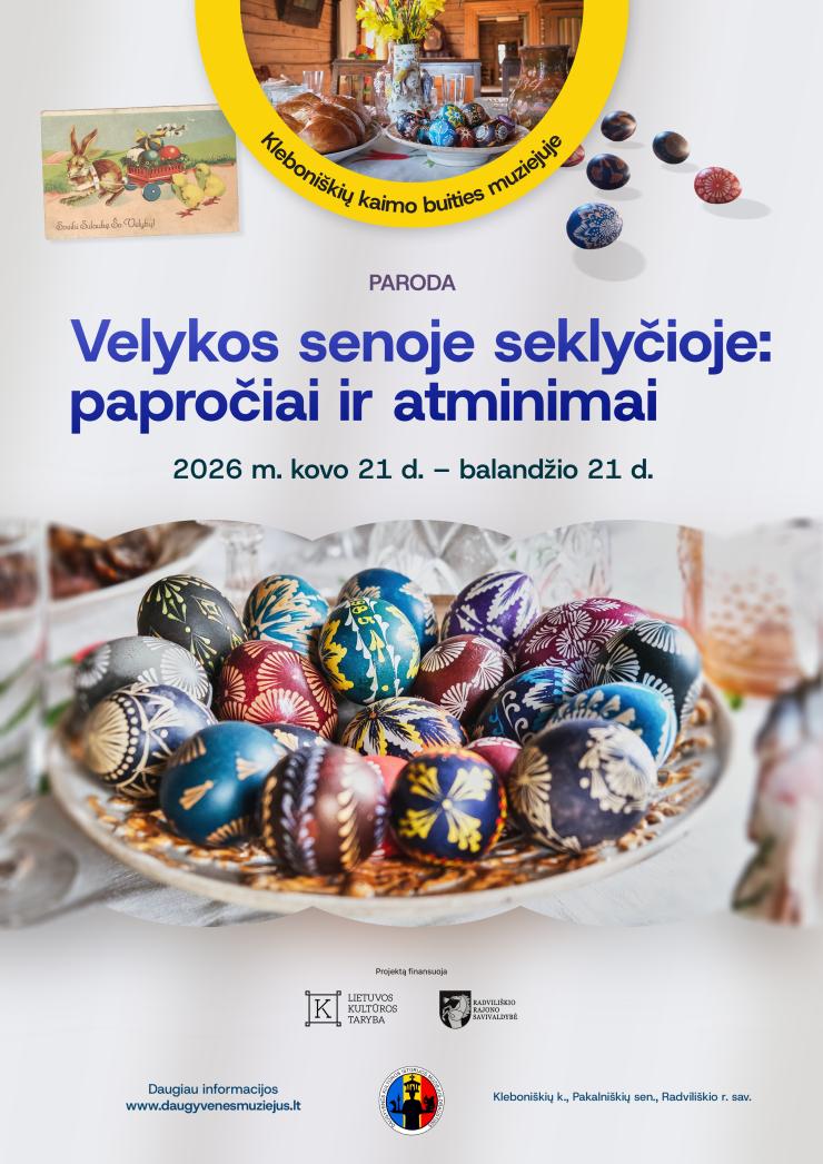 Paroda „Velykos senoje seklyčioje: papročiai ir atminimai“