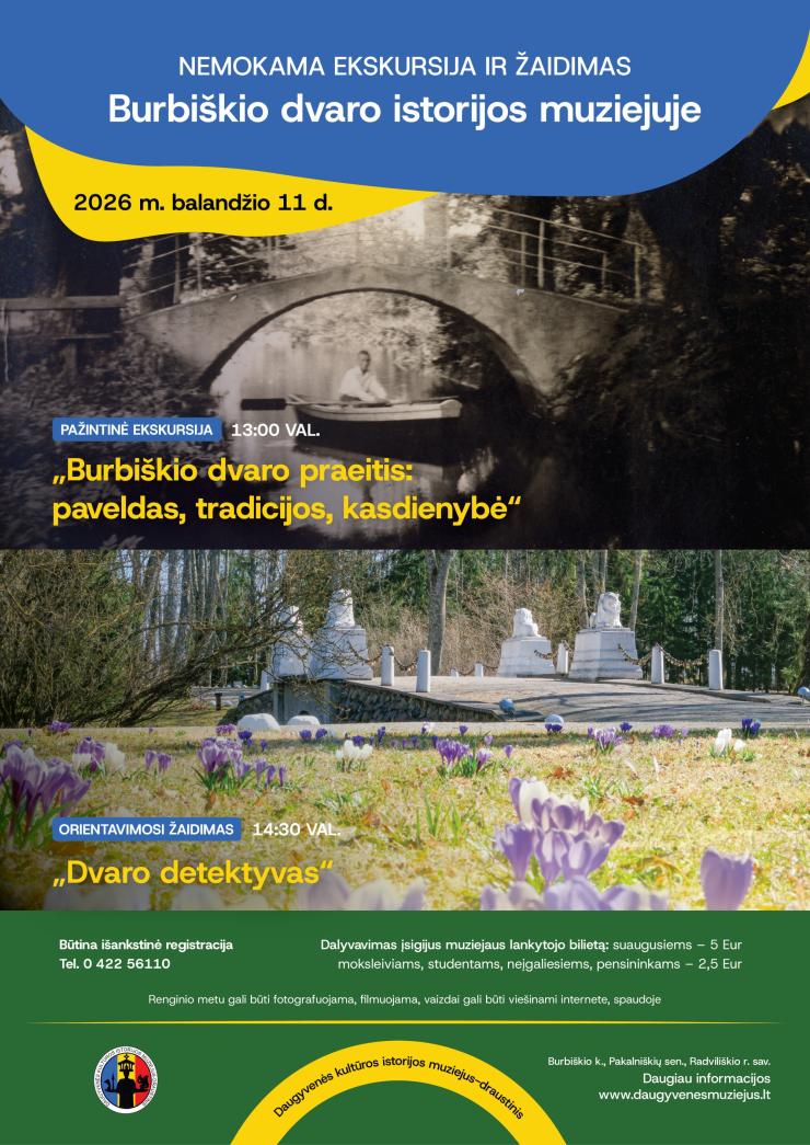 Pažintinė ekskursija ir orientavimosi žaidimas 