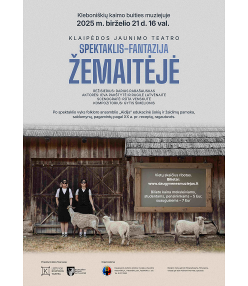 Klaipėdos jaunimo teatro spektaklis-fantazija „Žemaitėjė“